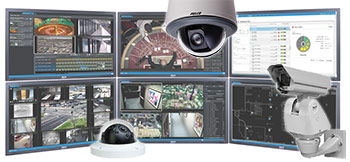 купольные и поворотные IP камеры видеонаблюдения и ПО VideoXpert в экспозиции Pelco by Schneider Electric на All-over-IP 2015